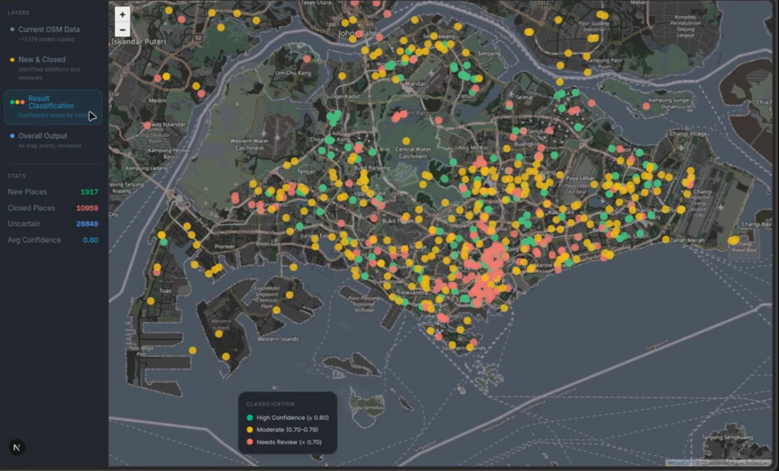 HERE Spatial Change Detection